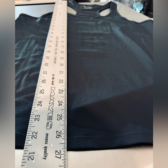 NWT Fabletics Leon Tank Ultra Soft Racerback Performance Top Black SZ XL NWT! - Picture 14 of 16